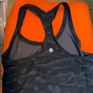 Black Camo Print lululemon tank